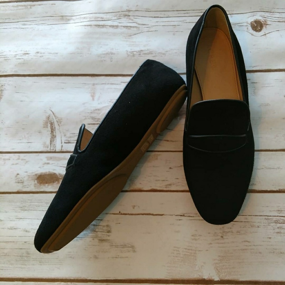 J. Crew Velvet Loafers